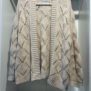 Old Navy Textured Knit Cardigan - Beige